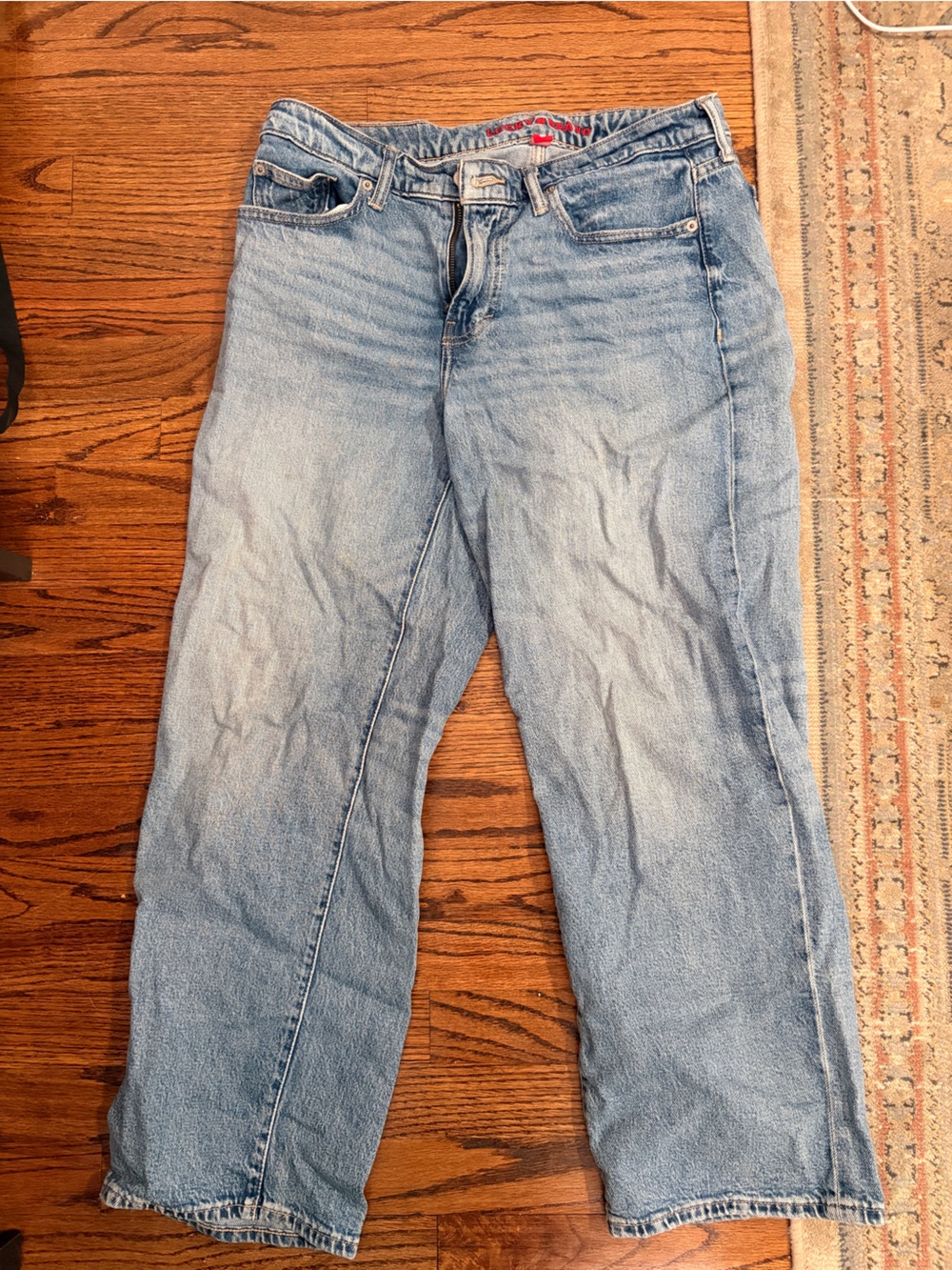 Light Blue Straight-Leg Women’s Jeans High Rise - Classic Everyday Denim